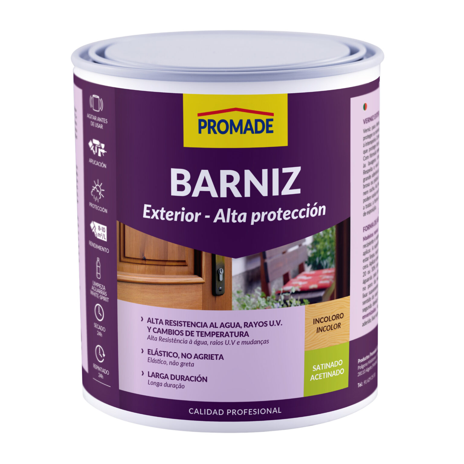 Barniz Exterior Alta Protecci n Satinado Promade Protecci n Para barniz-exterior-alta-protecci-n-satinado-promade-protecci-n-para