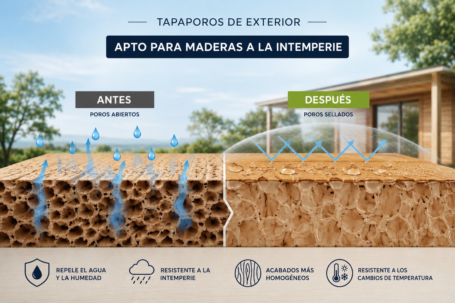 Tapaporos de Exterior PROMADE